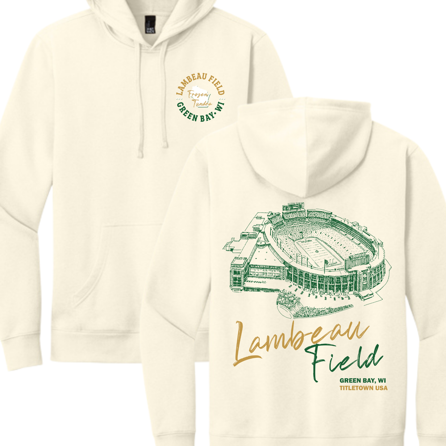 Lambeau Field Hoodie – Titletown USA