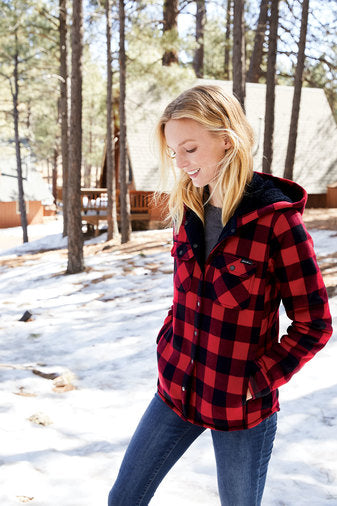 Rustic River Ridge Women's Woodland Shirt Jac