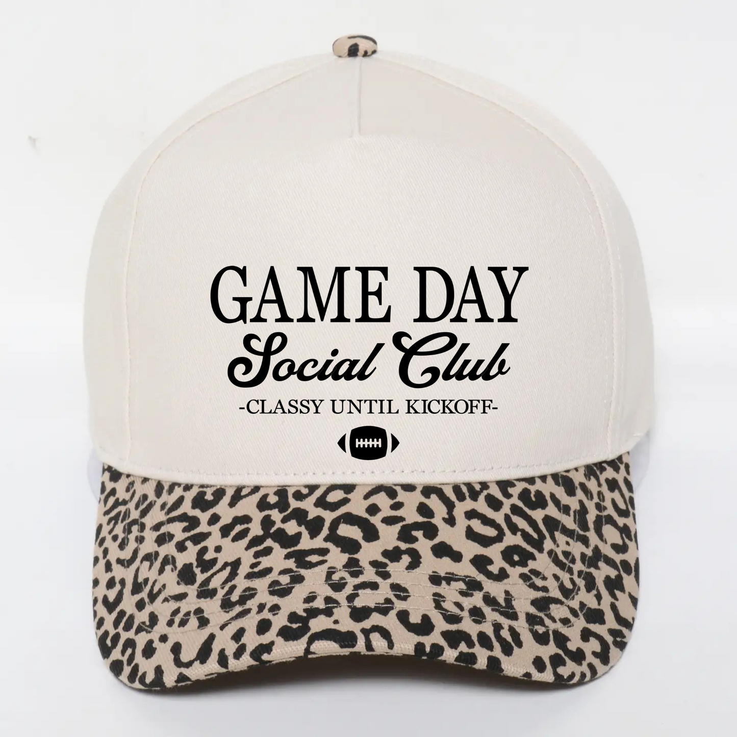 Game Day Social Club Hat – Leopard Bill