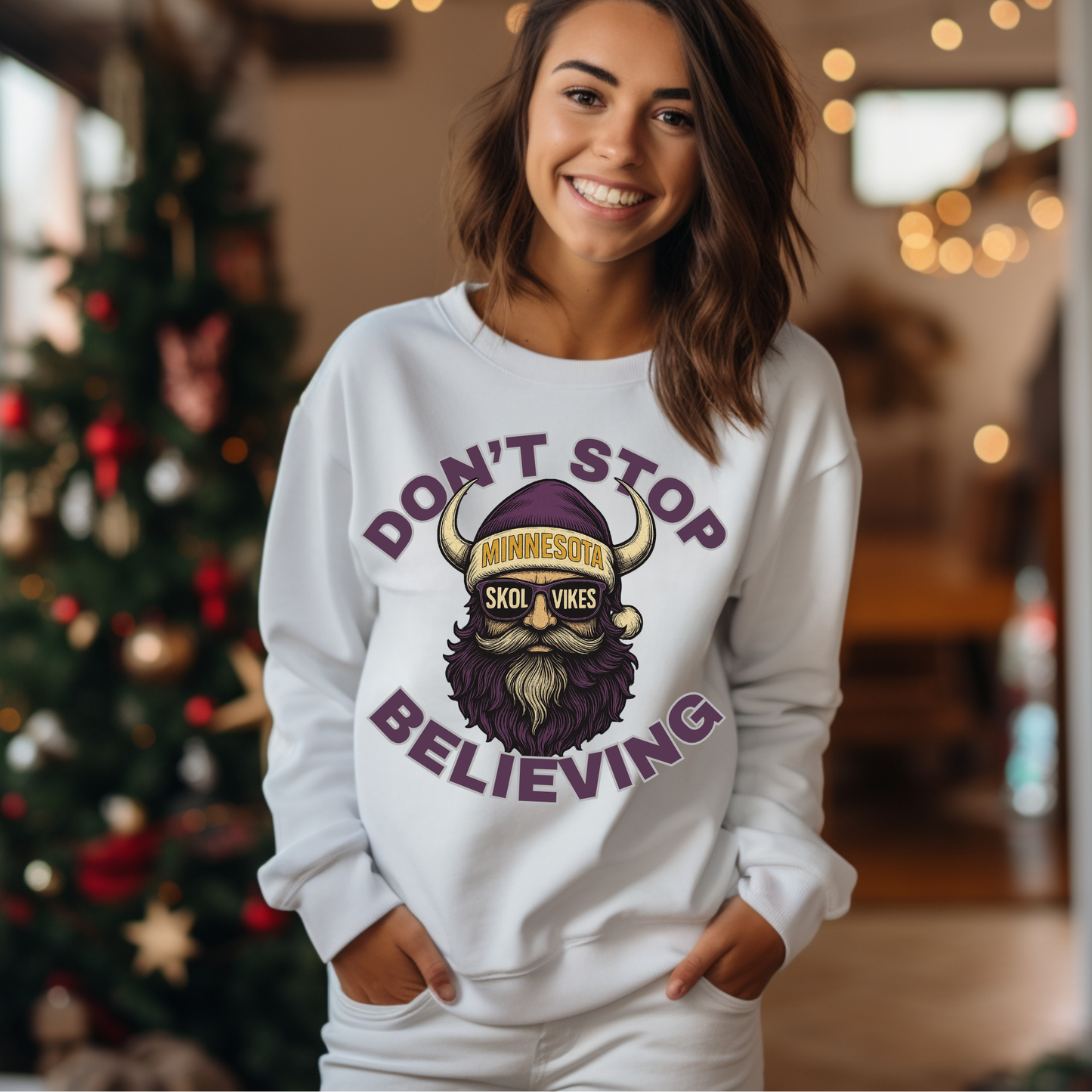 Winter Warrior “Don’t Stop Believing” Sweatshirt