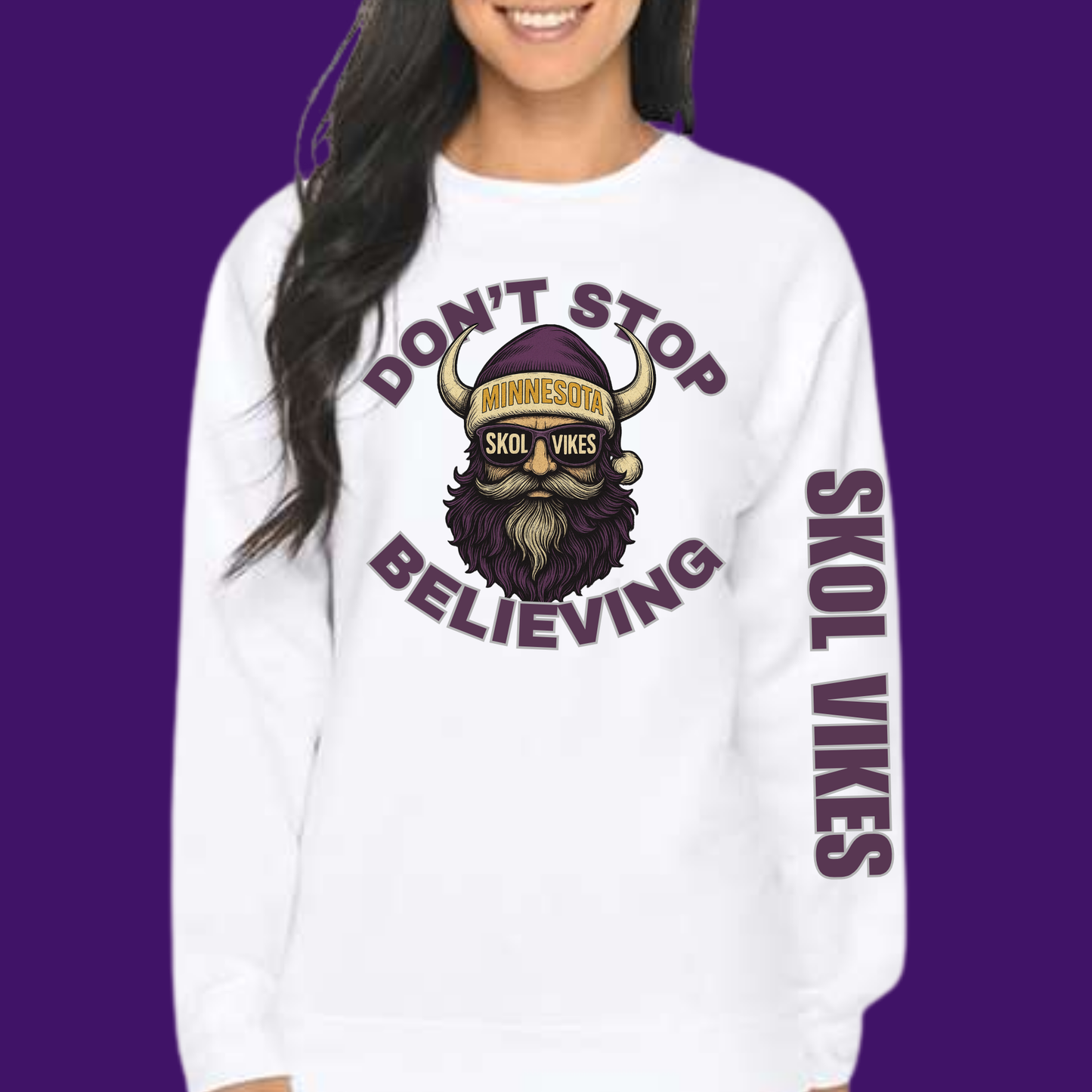 Winter Warrior “Don’t Stop Believing” Sweatshirt
