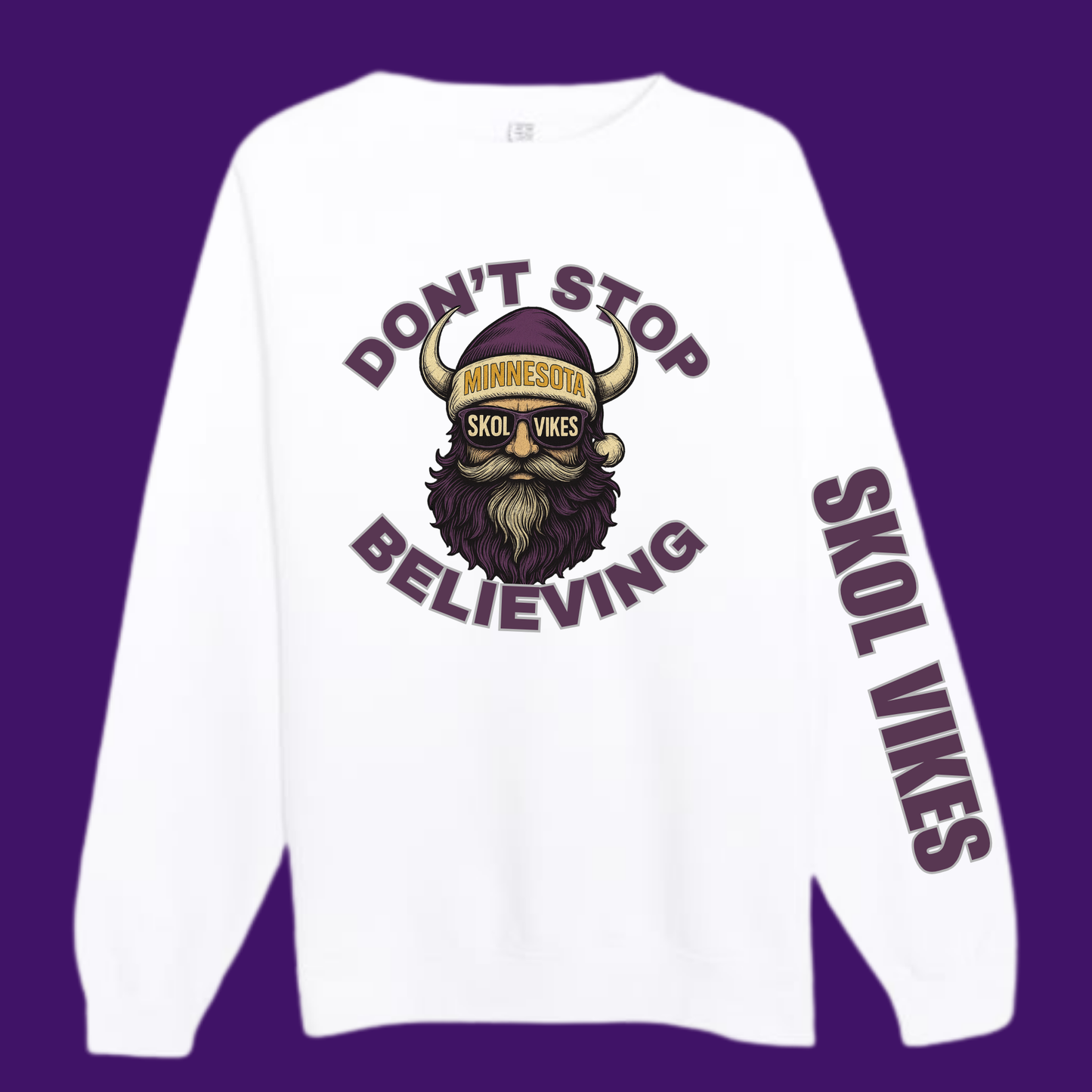 Winter Warrior “Don’t Stop Believing” Sweatshirt