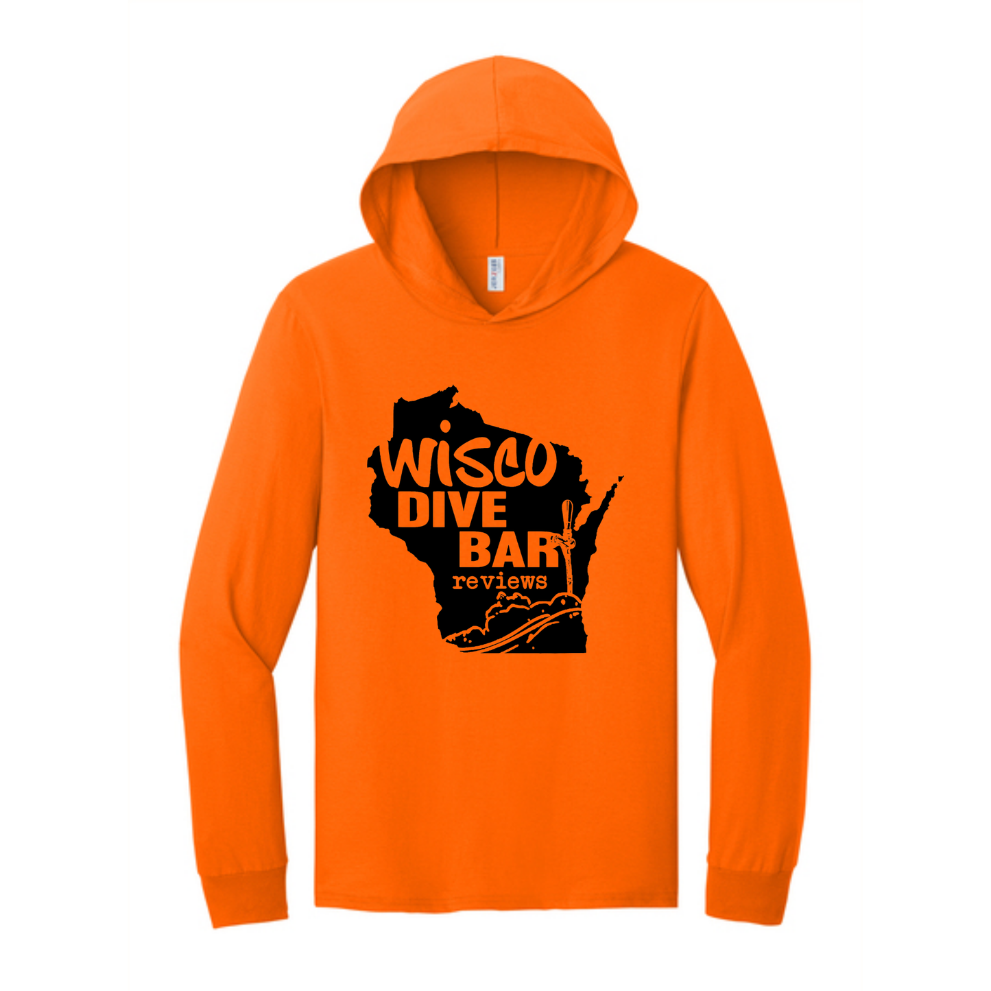 Classic State Logo Hooded Long Sleeve T-Shirts
