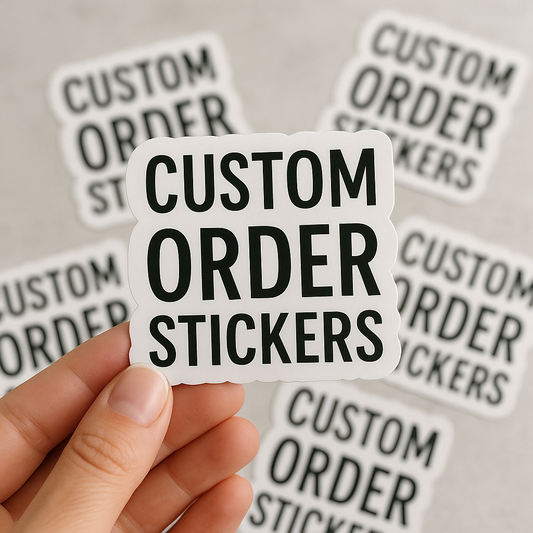Die-Cut Small Stickers