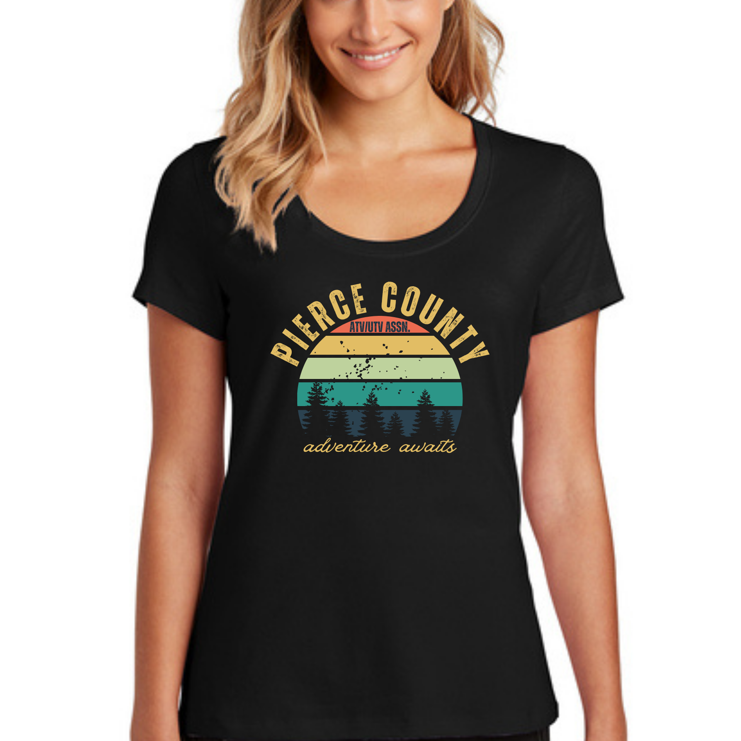 Adventure Awaits Sunset PCAA Apparel