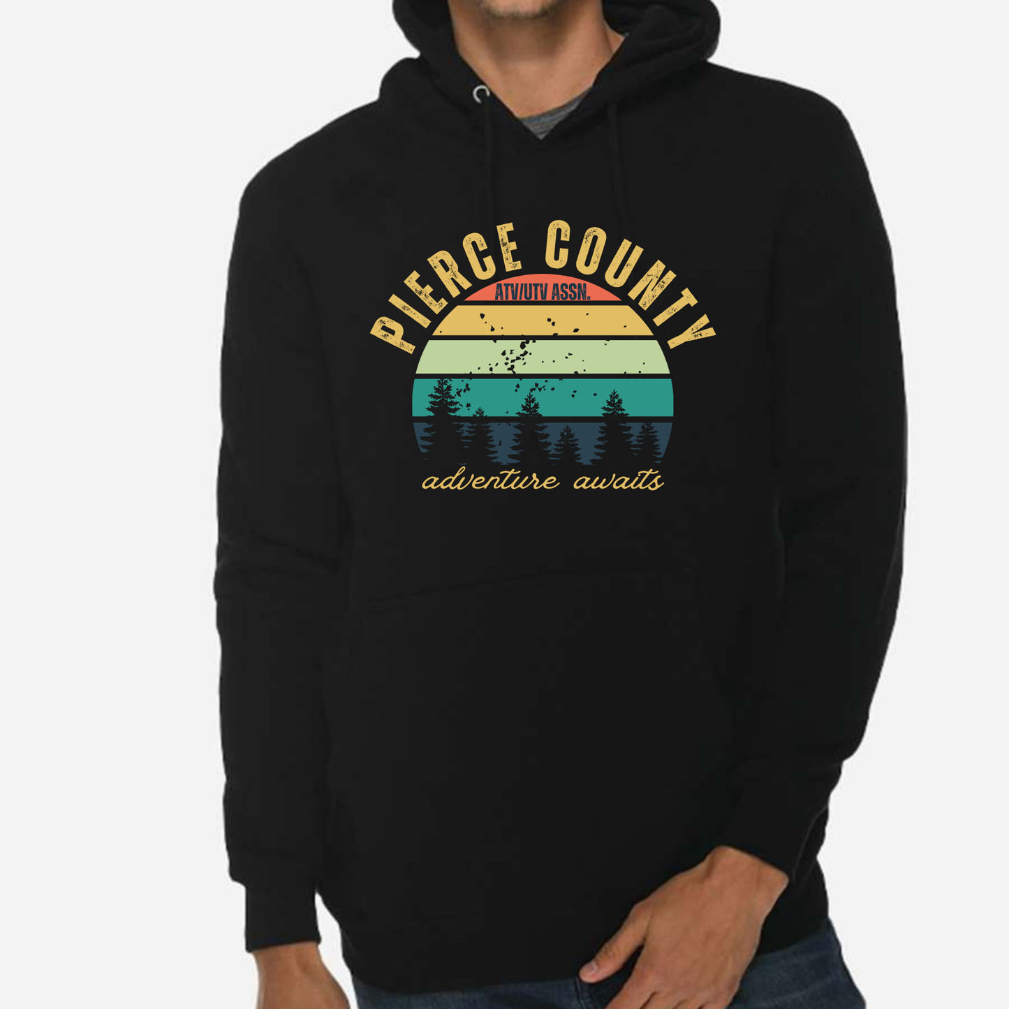 Adventure Awaits Sunset PCAA Apparel