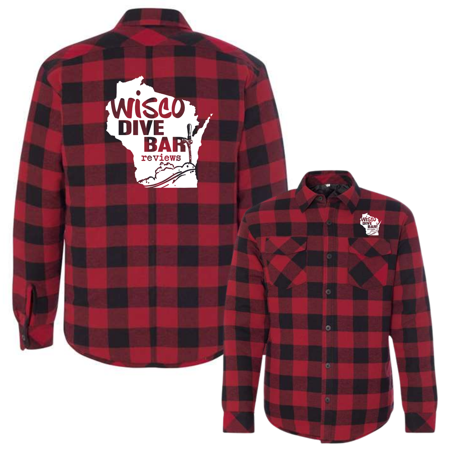 Wisco Quilted Flannel Shirt Jacket