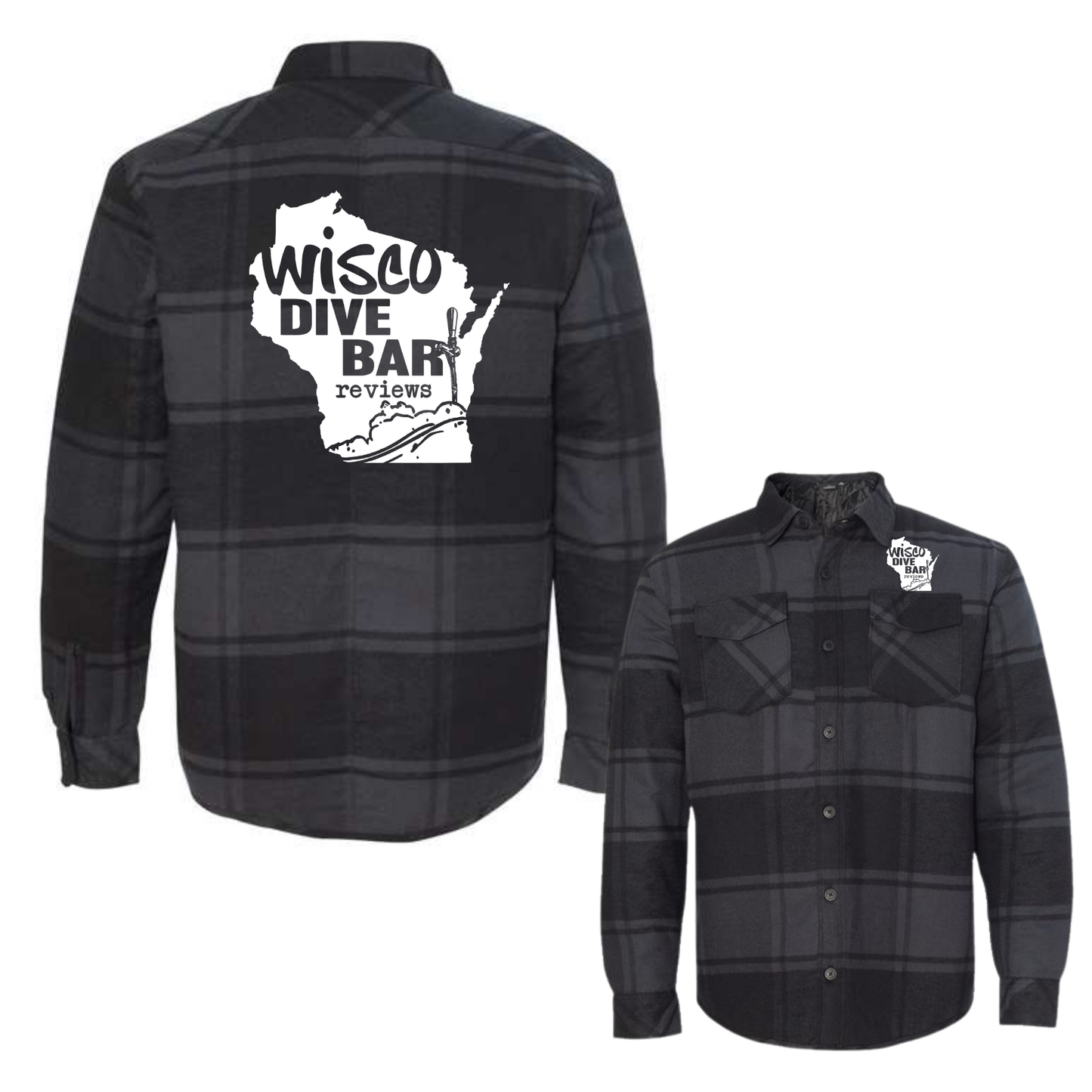 Wisco Quilted Flannel Shirt Jacket