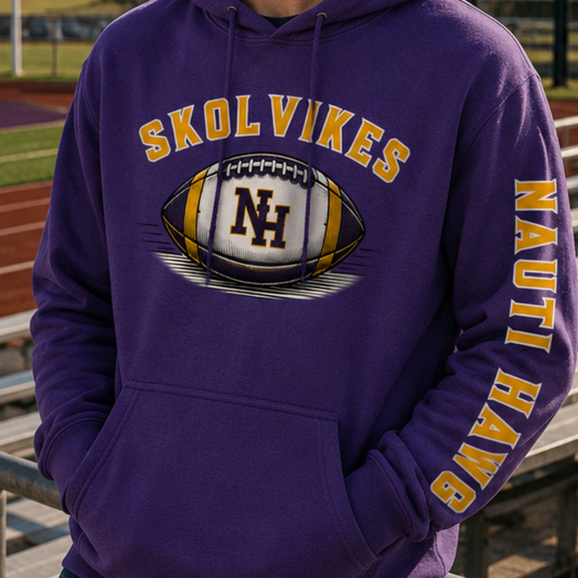 Skol Vikes Sundays Are for Football Hoodie — Purple