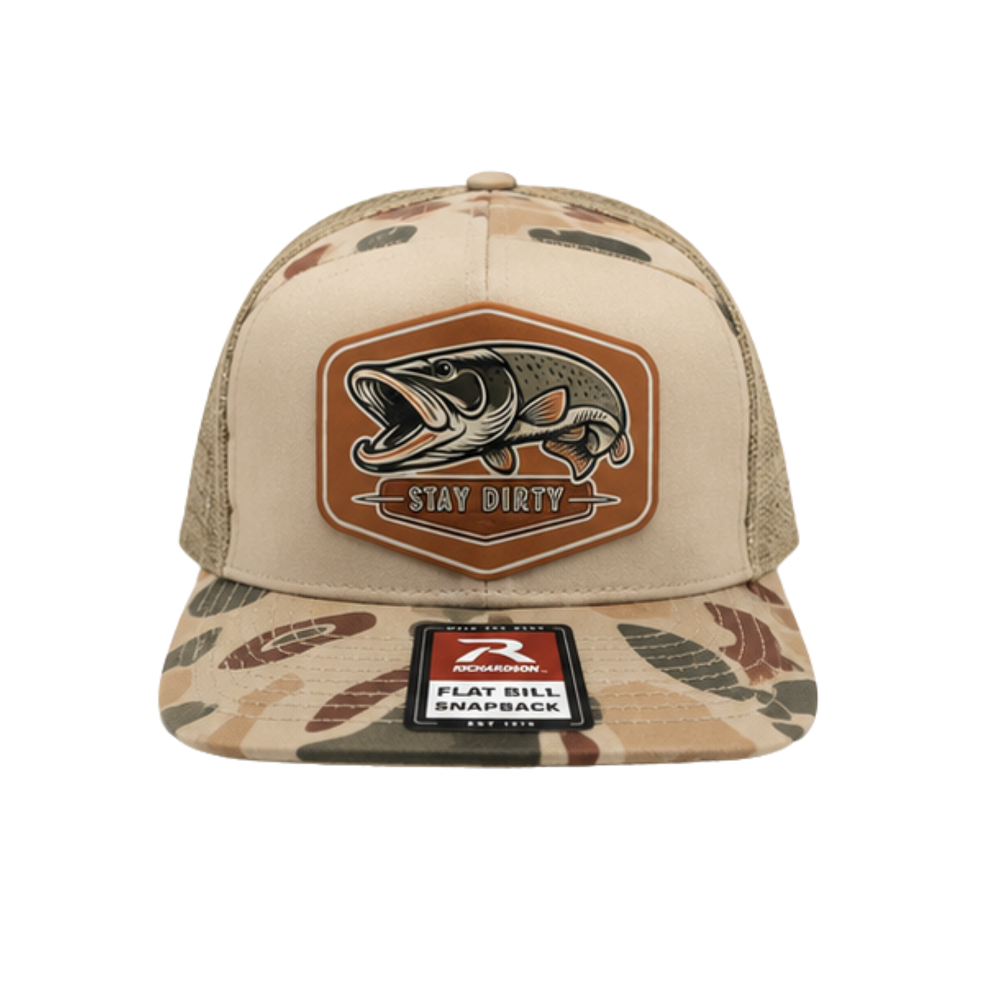 Stay Dirty Outdoors Fishing Trucker