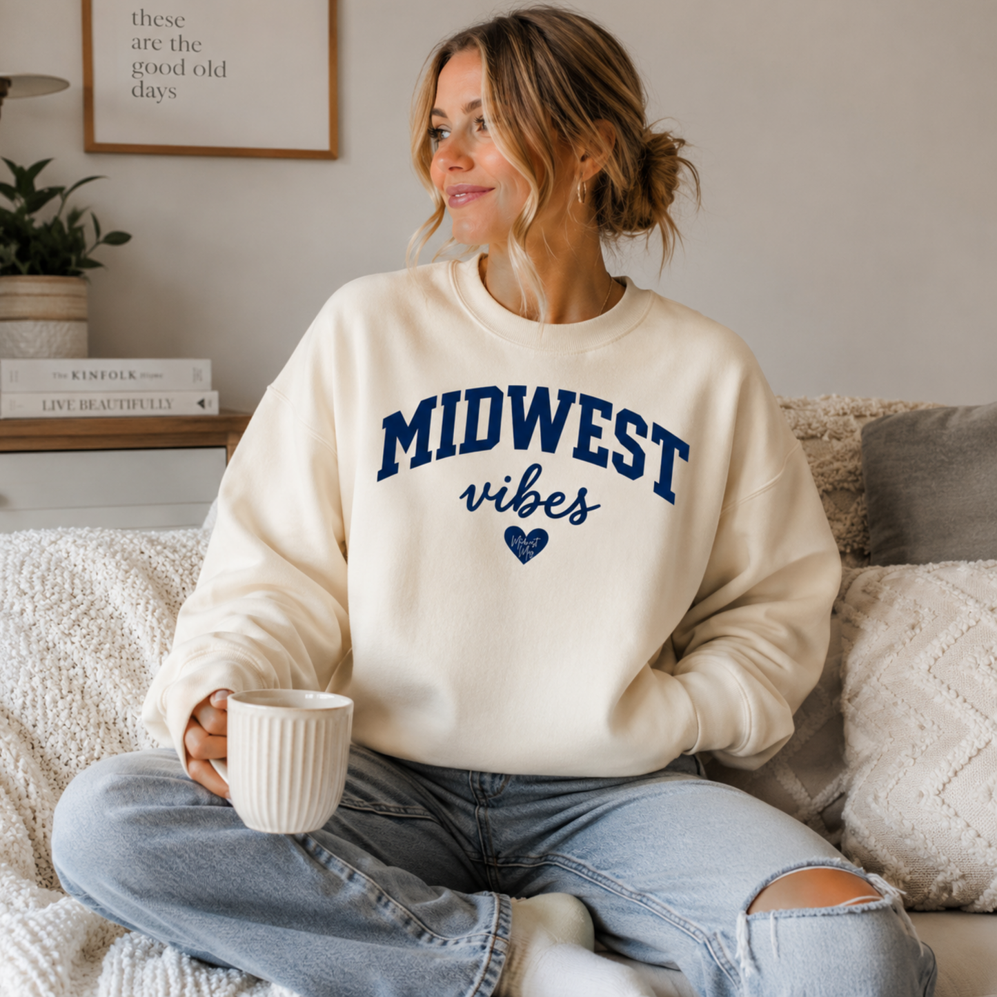 Midwest Vibes Crewneck Sweatshirt