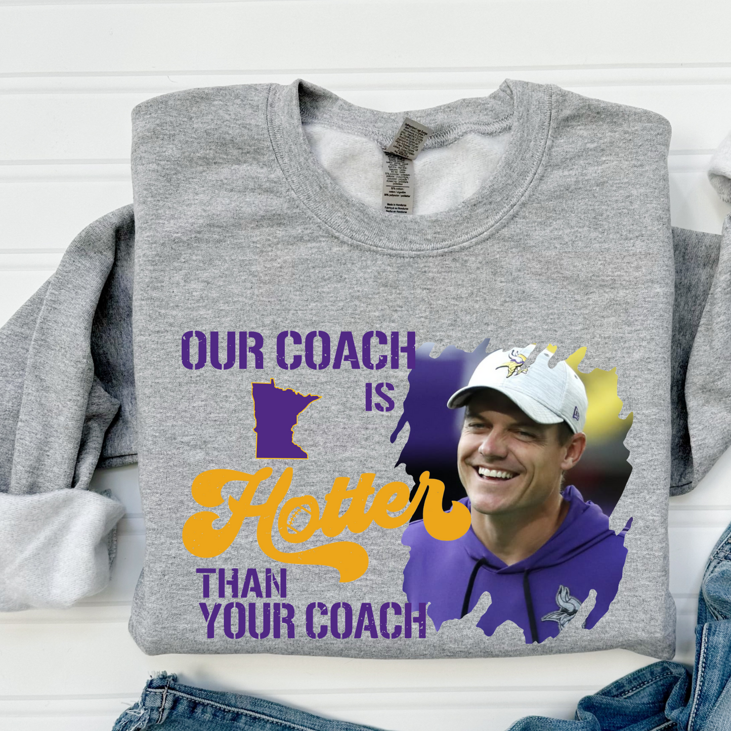 Our Coach Is Hotter Than Your Coach - Minnesota Vikings