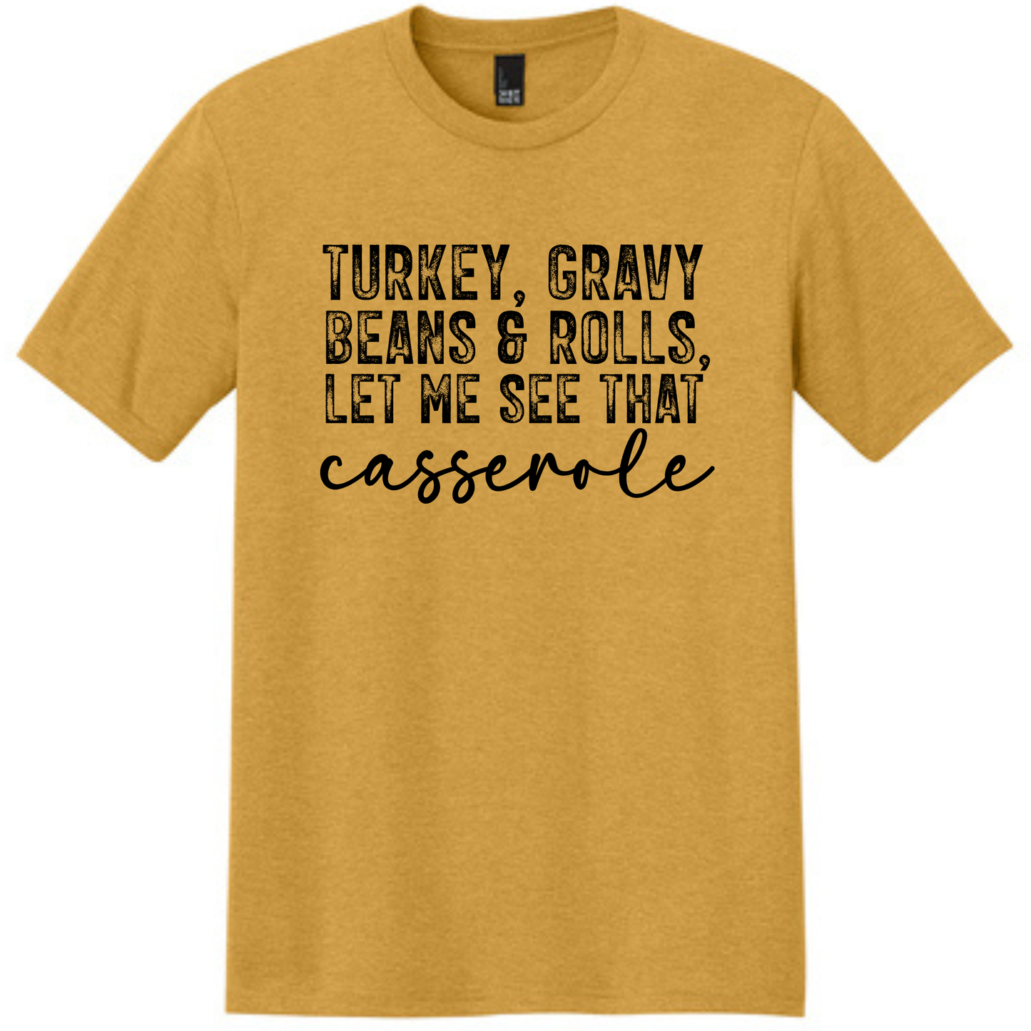 Turkey, Gravy, Beans & Rolls — Let Me See That Casserole