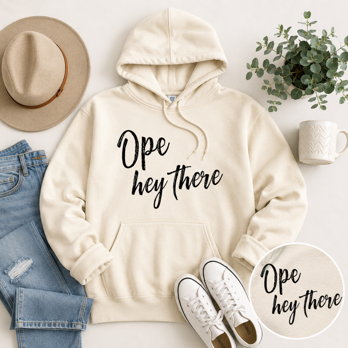 Ope Hey There Hoodie