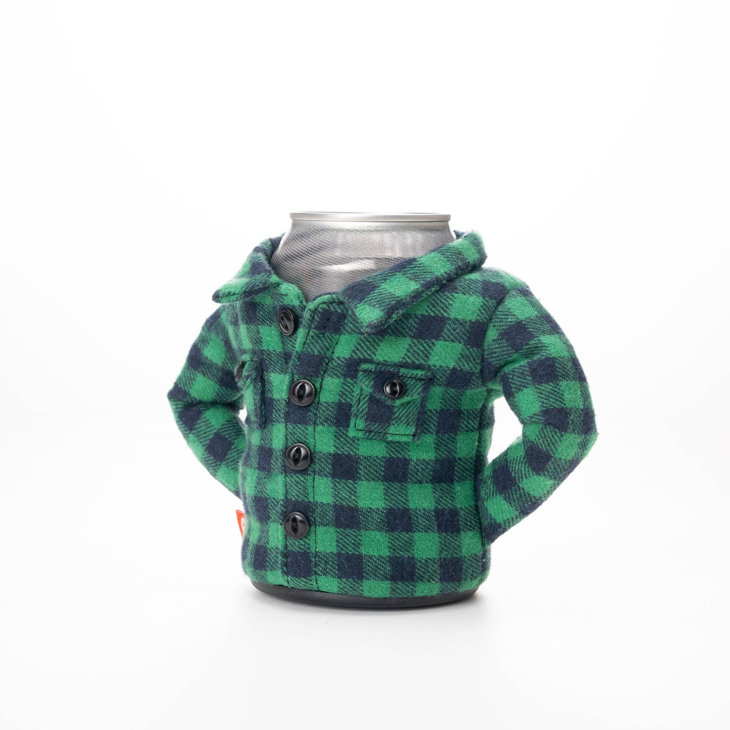 Insulated 12 oz Can Cooler - The Feller - Forest Green