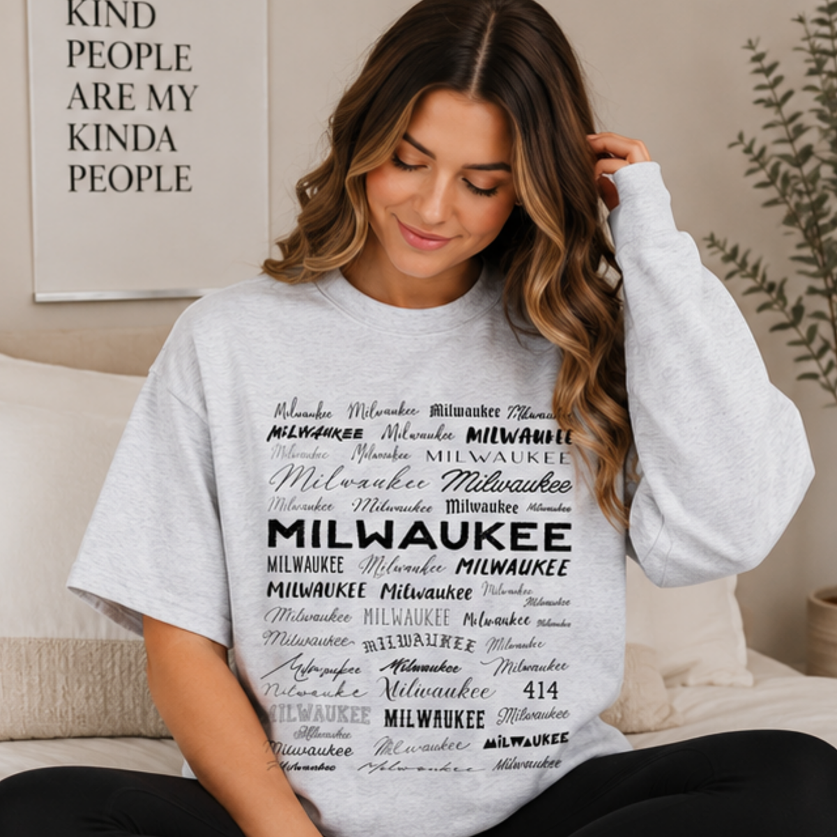 Milwaukee Typography Tee