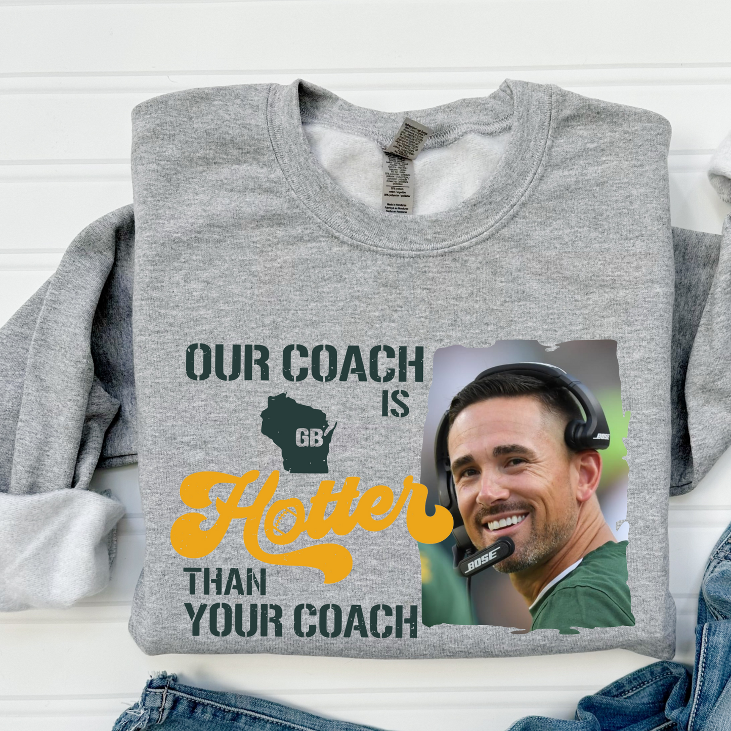 Our Coach Is Hotter Than Your Coach - Green Bay Packers