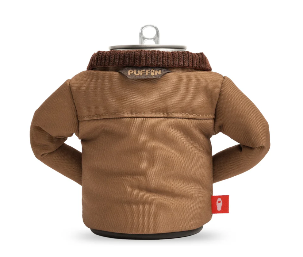 Insulated 12 oz Can Cooler - The Detroit - Chestnut