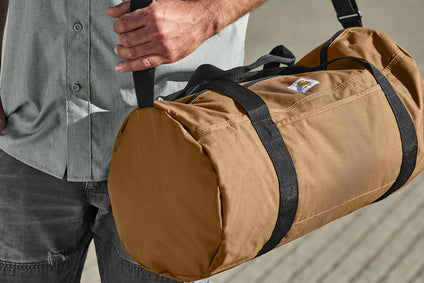 Carhartt® Canvas Packable Duffel with Pouch CTB0000564