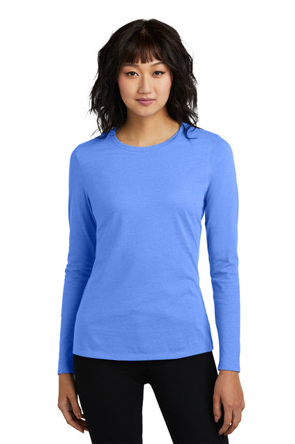 District® Women’s Perfect Blend® CVC Long Sleeve Tee DT110