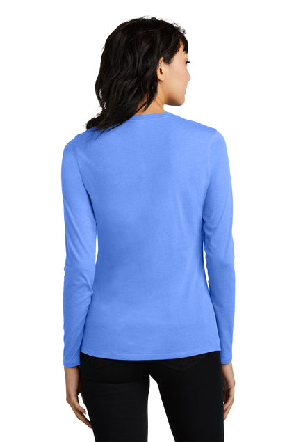 District® Women’s Perfect Blend® CVC Long Sleeve Tee DT110