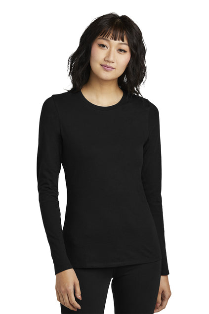 District® Women’s Perfect Blend® CVC Long Sleeve Tee DT110