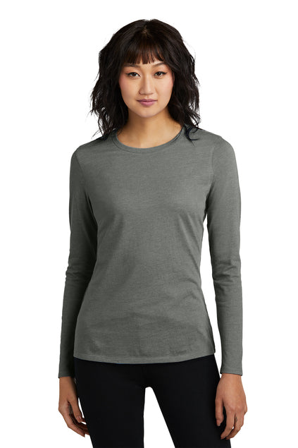 District® Women’s Perfect Blend® CVC Long Sleeve Tee DT110