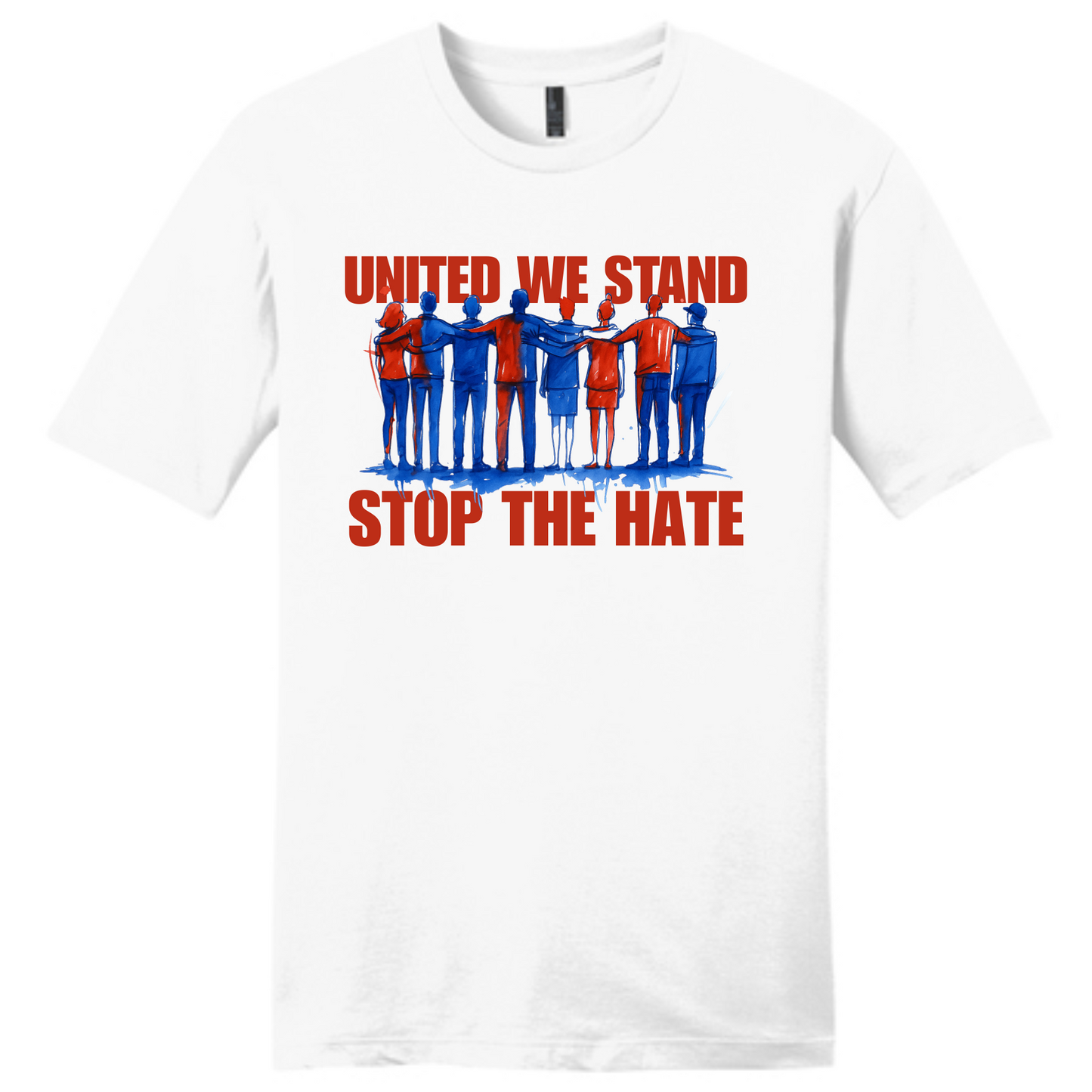 United We Stand - Stop The Hate T-Shirt
