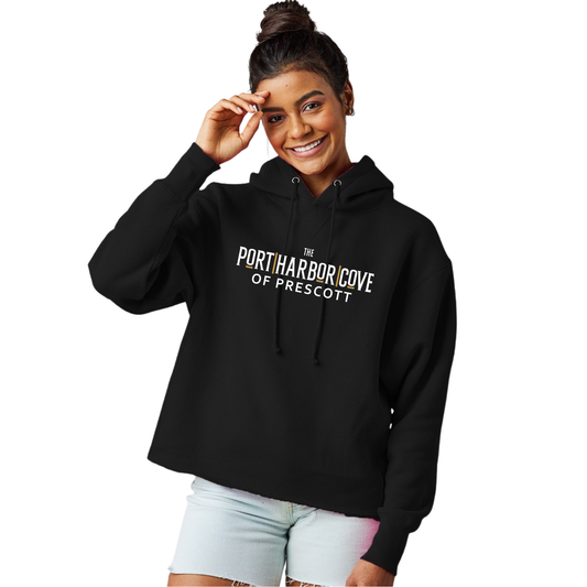 Ladies Heavyweight Boxy Pullover Hood EZ313
