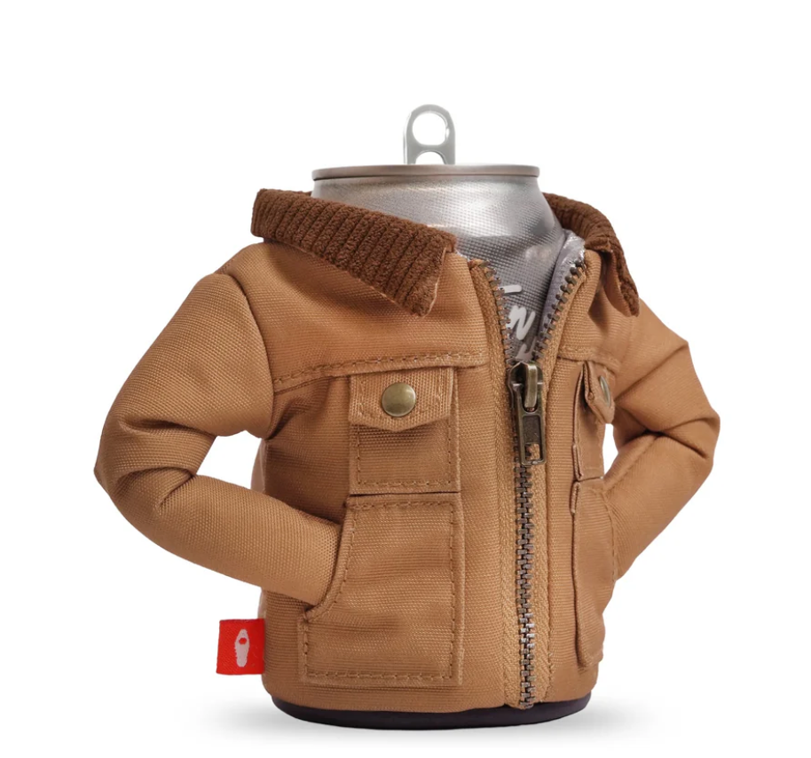 Insulated 12 oz Can Cooler - The Detroit - Chestnut