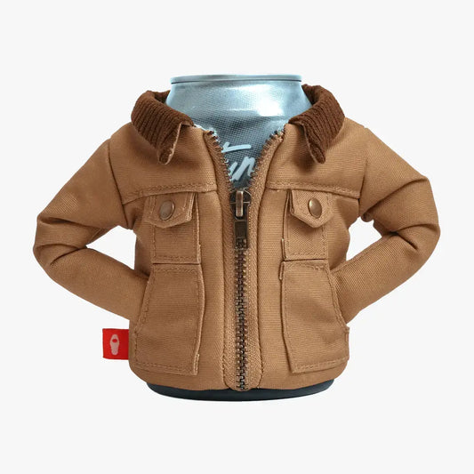 Insulated 12 oz Can Cooler - The Detroit - Chestnut