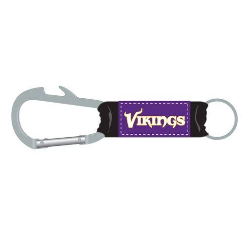 Minnesota Vikings Bottle Opener Carabiner Keychain