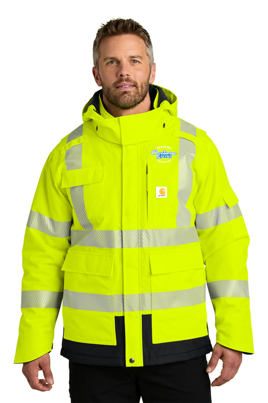 CT106694 Carhartt® ANSI 107 Class 3 Waterproof Heavyweight Insulated Jacket