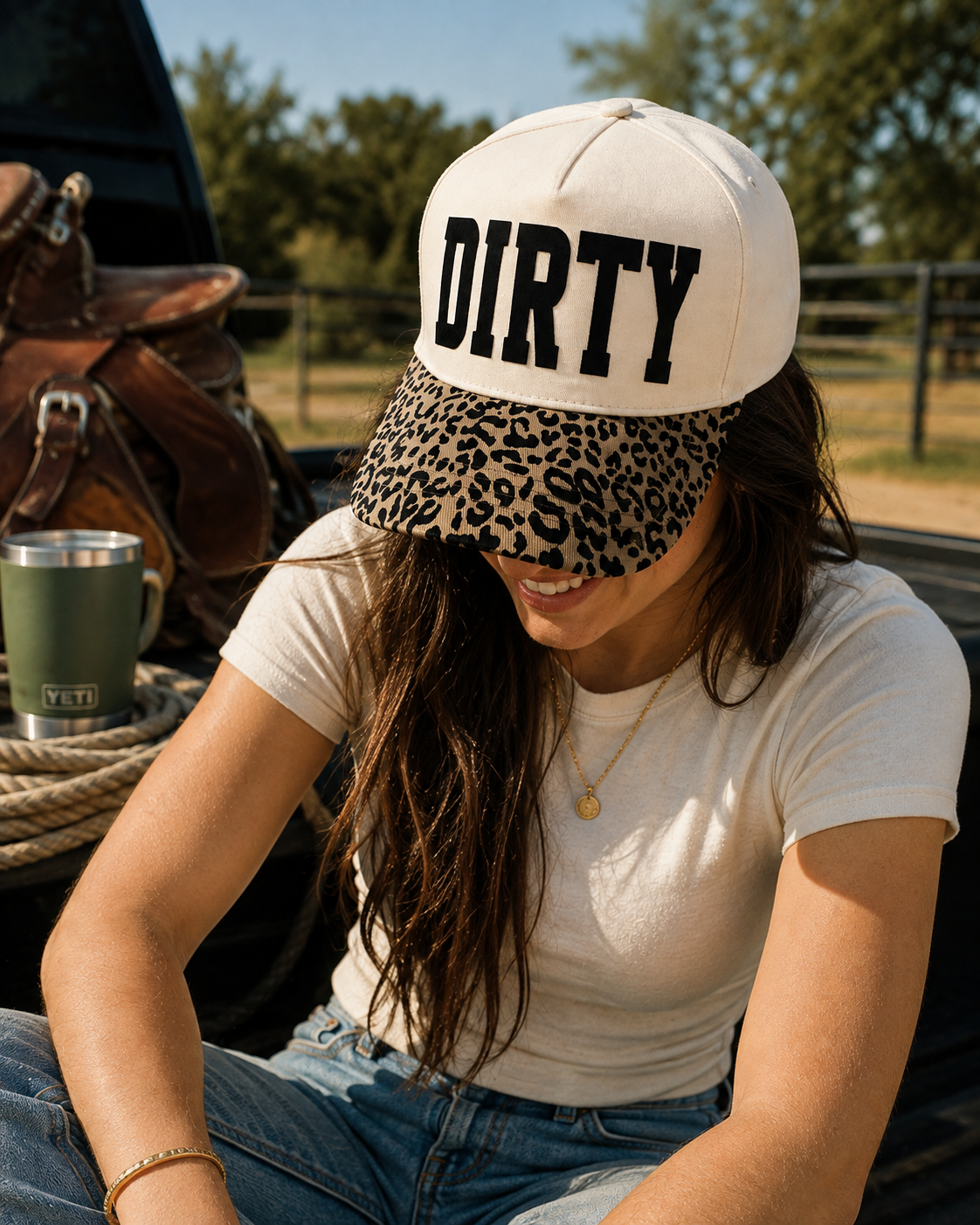 DIRTY Leopard Snapback