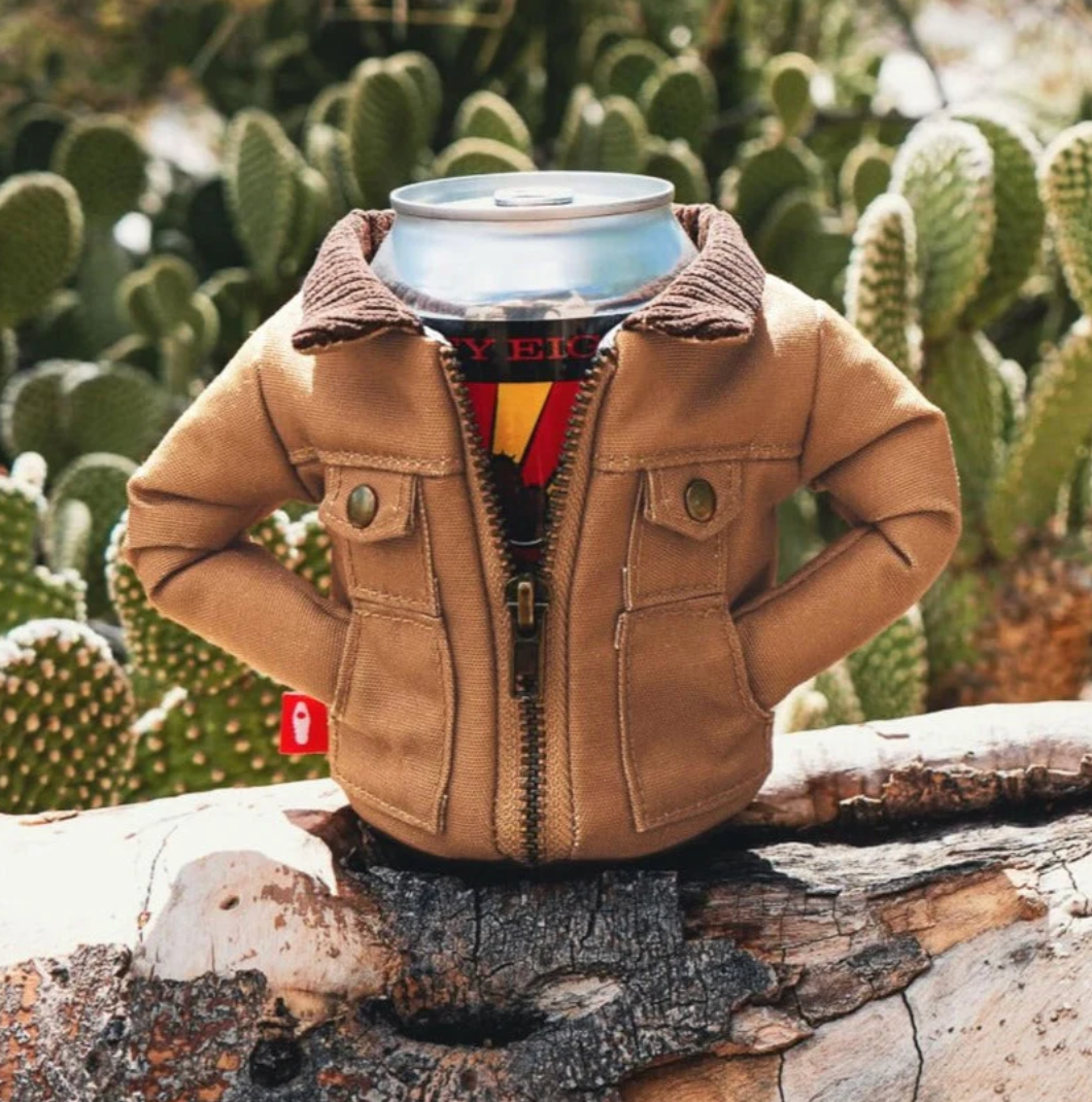 Insulated 12 oz Can Cooler - The Detroit - Chestnut