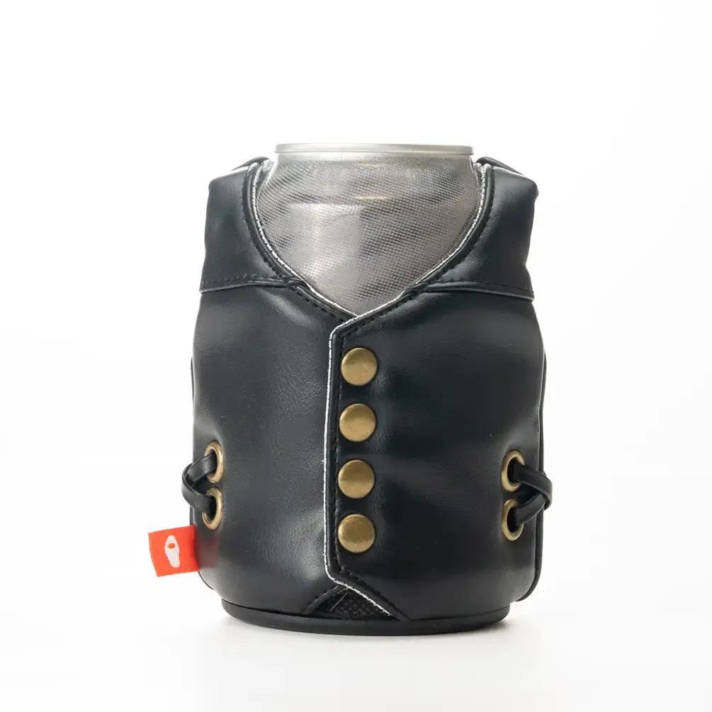 Insulated Can Cooler - The Hog - Motorcycle / Biker Vest