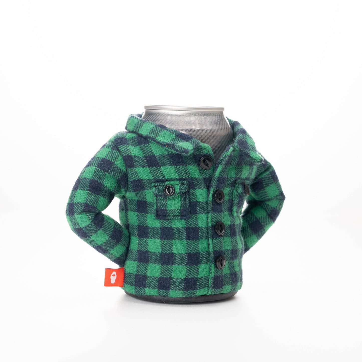 Insulated 12 oz Can Cooler - The Feller - Forest Green