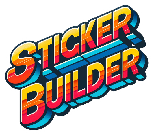 Die-Cut Large Stickers