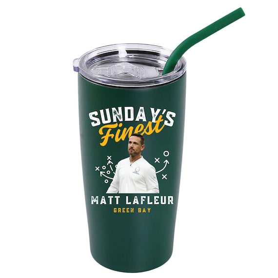 Sunday’s Finest Green Bay football tumbler, original photo 1 from Etsy listing 4556364524