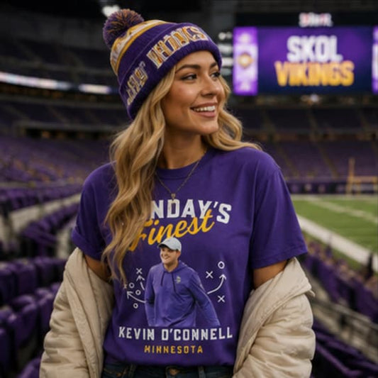 Sunday’s Finest Minnesota football T-shirt, original Etsy product photo 1